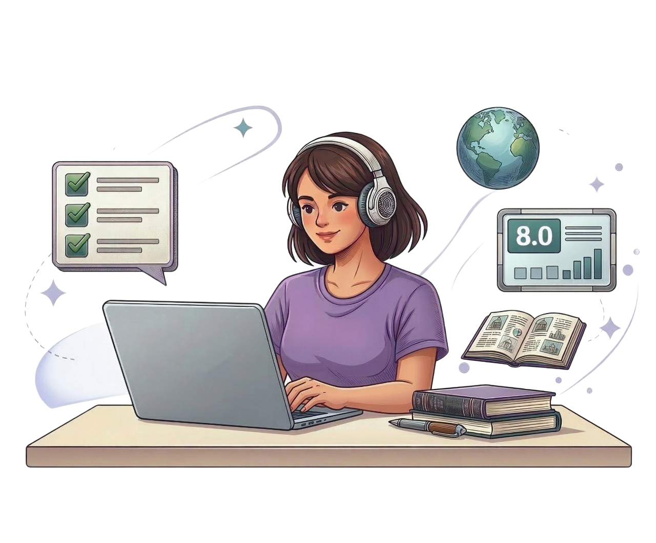 AI powered online exam practice platform