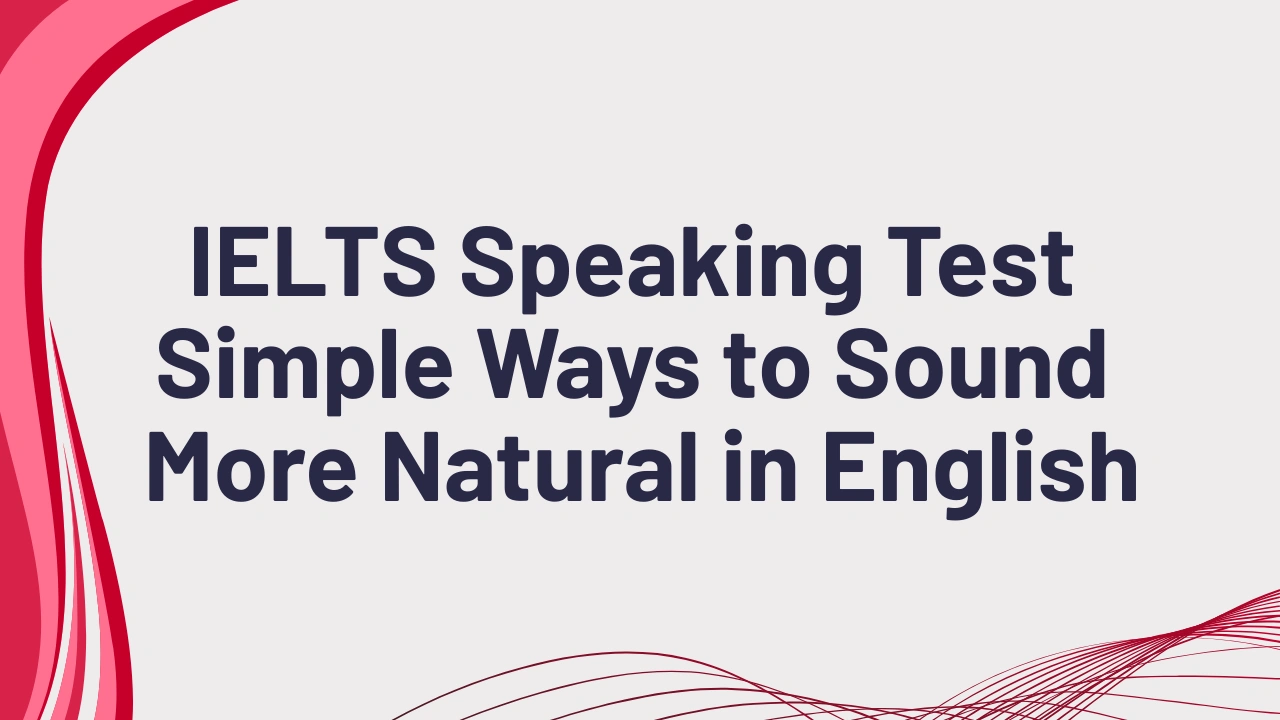 IELTS Speaking Test