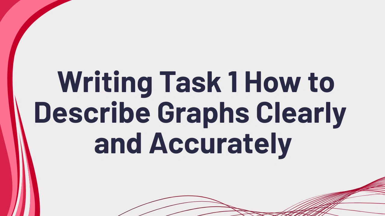IELTS Writing Task 1