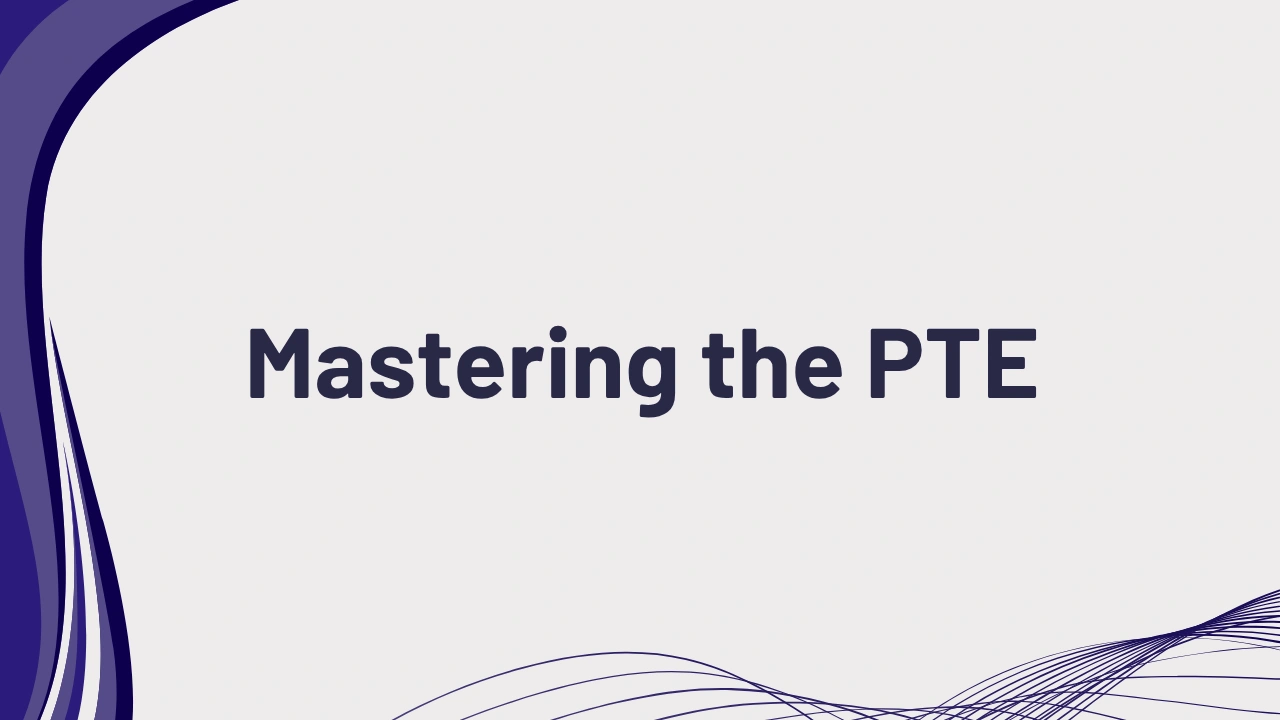 PTE Tips and Strategies for Success