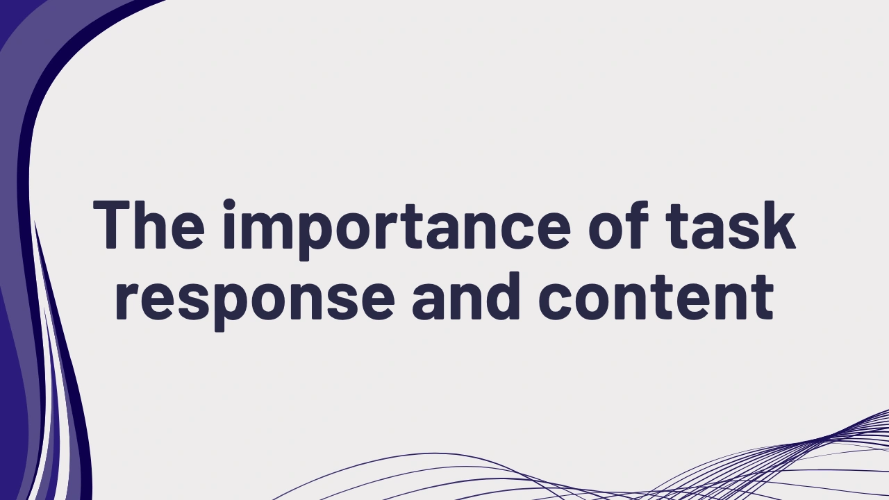 PTE Writing Task Response and Content