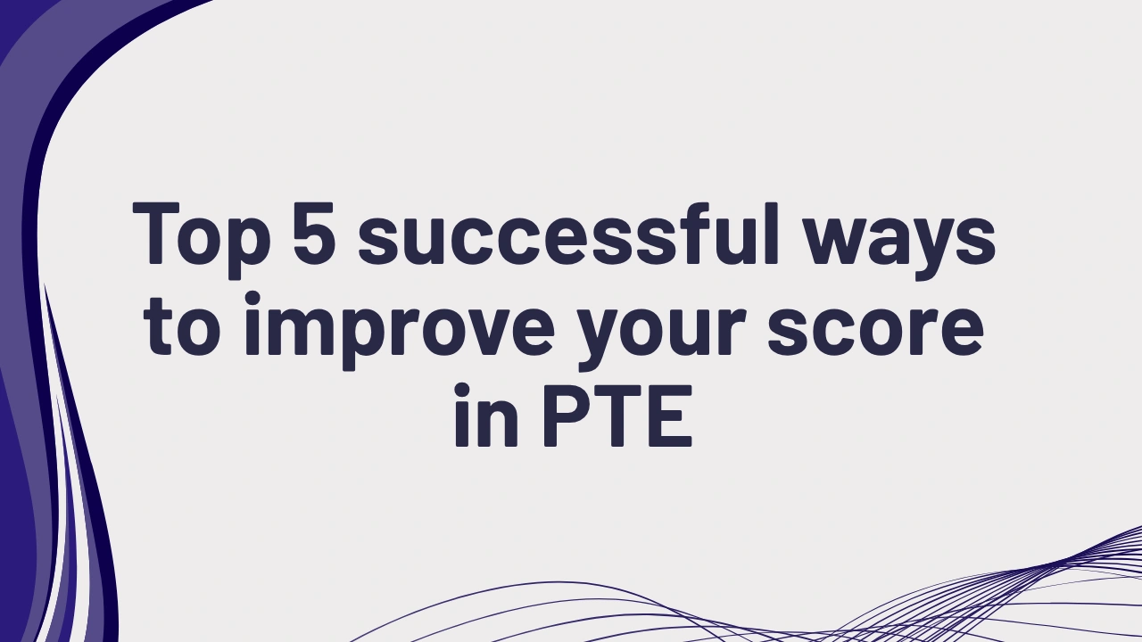 Improve score in PTE written discourse