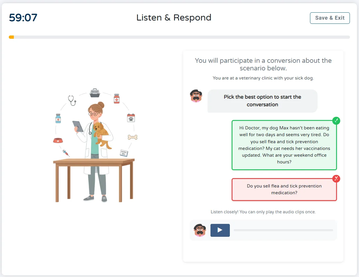 Free Duolingo practice test online