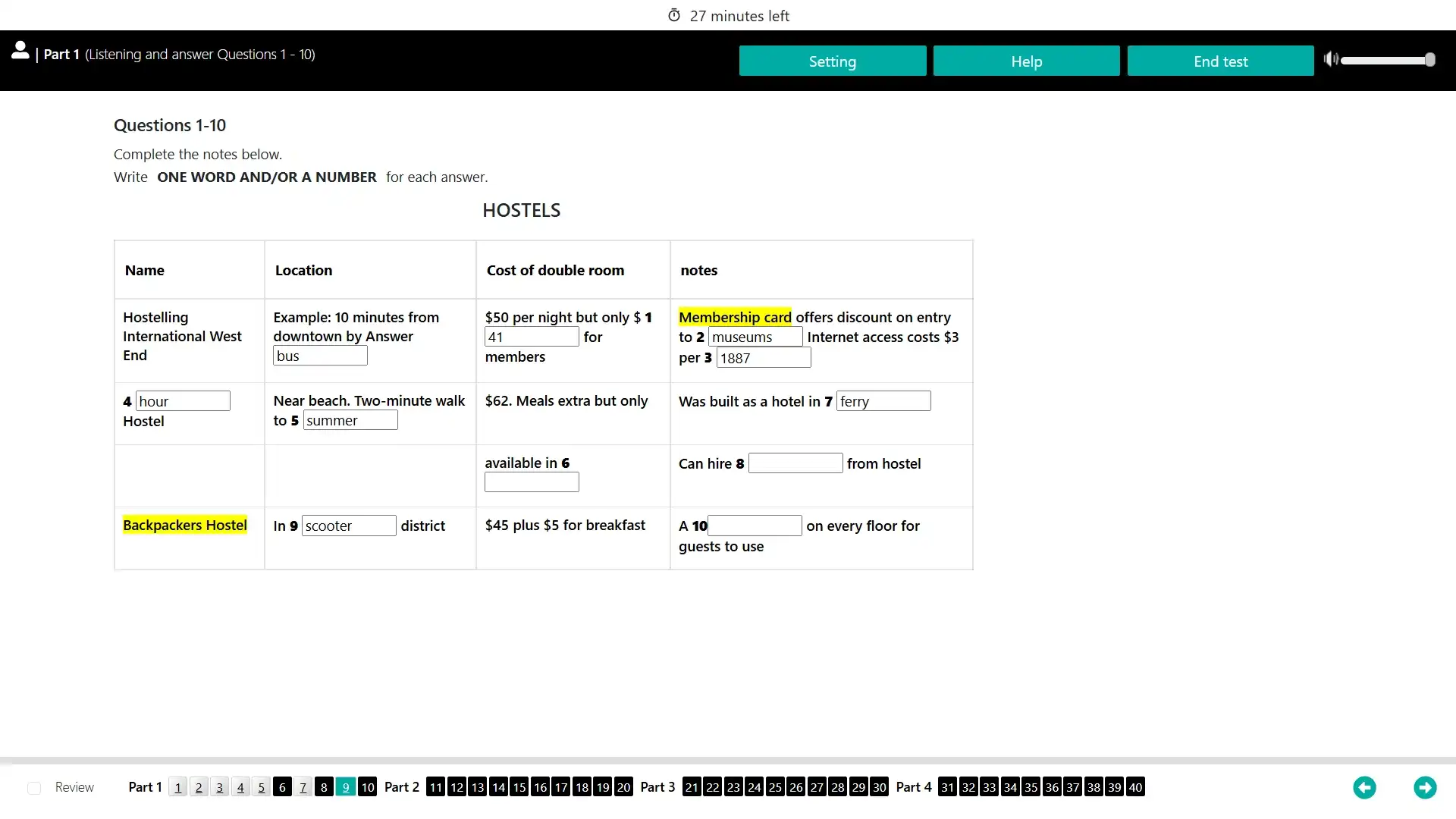 Free CD IELTS Mock test